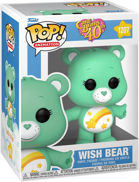 Figurka Funko POP Care Bears 40th Anniversary Wish Bear 9 cm (889698615594) - obraz 1