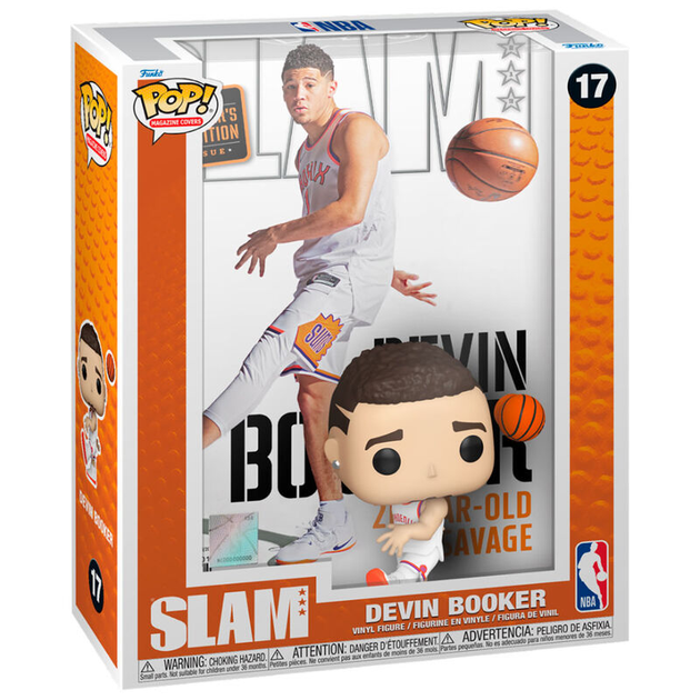 Figurka Funko POP Cover NBA Slam Devin Booker (889698750707) - obraz 1