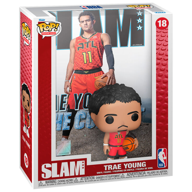 Фігурка Funko POP Cover NBA Slam Трей Янг (889698750721) - зображення 1