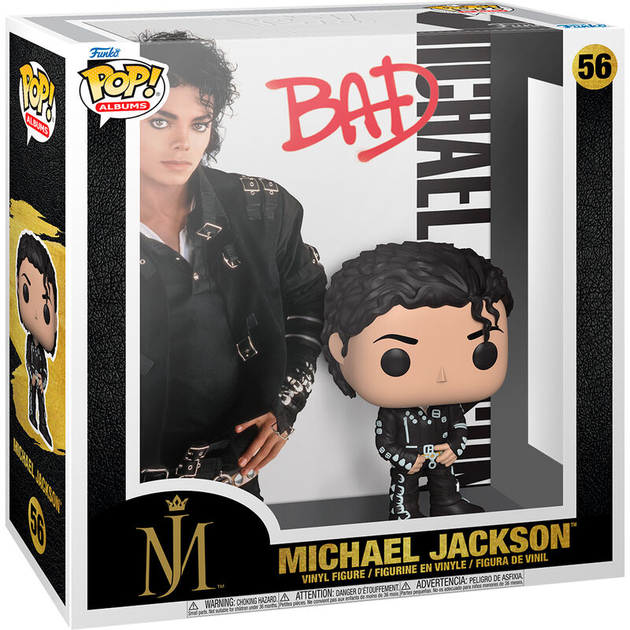 Figurka Funko POP Albums Michael Jackson Bad 9 cm (889698705998) - obraz 1