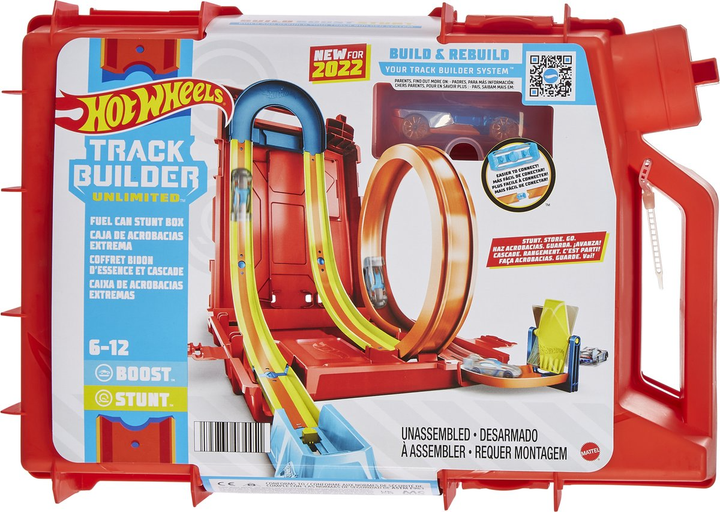 Tor Hot Wheels Zestaw kaskaderski Builder Unlimited (0194735034451) - obraz 1