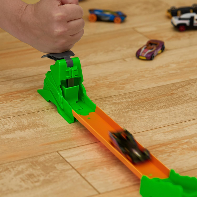 Tor samochodowy Hot Wheels Track Builder Toksyczny skok (0194735109715) - obraz 5