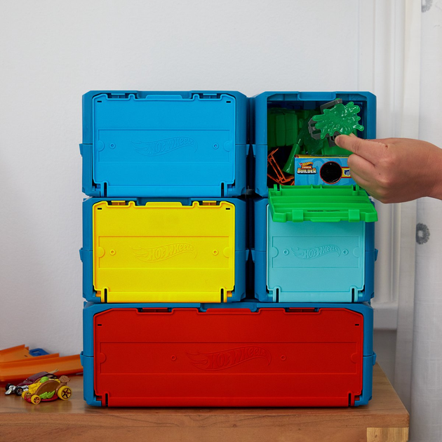 Tor samochodowy Hot Wheels Track Builder Toksyczny skok (0194735109715) - obraz 7