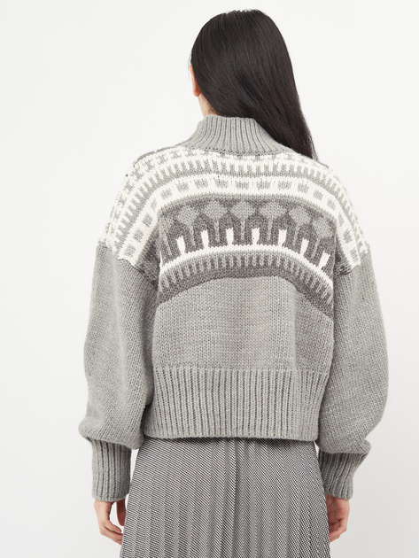Свитер вязаний женский H&M Pringle Of Scotland 8041660wer M Серый (PS2030000334339) - изображение 2