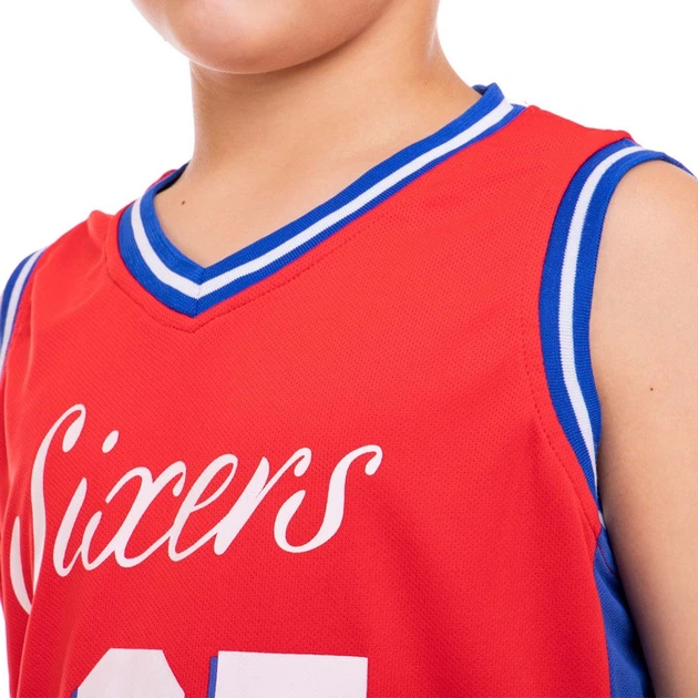 Форма баскетбольная детская 122-128 см NBA клуб Philadelphia 76ers 25 BA-0904 - изображение 4