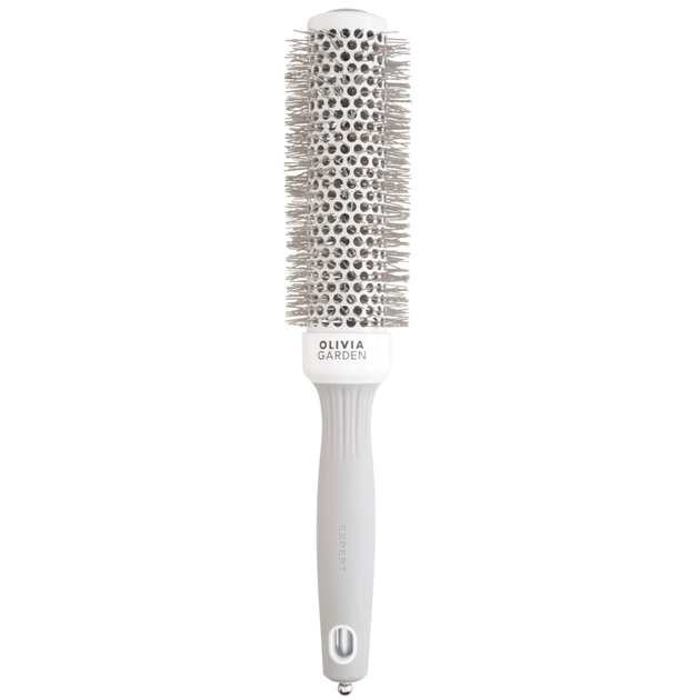 Термобраш Olivia Garden Expert Blowout Speed Wavy Bristles White&Grey 35 - Фото 1 Термобраш Olivia Garden Expert Blowout Speed Wavy Bristles White&Grey 35 - изображение 1