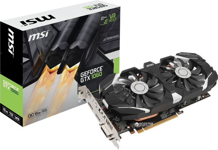 MSI GeForce GTX 1060 6GB 動作品 Specification GeForce GTX 1060 GAMING X 6G | エムエスアイ