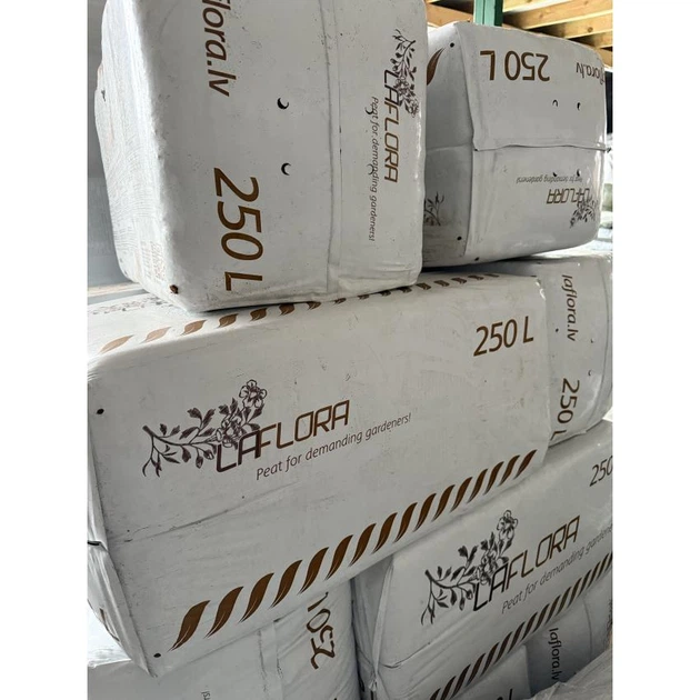 Торф кислий LaFlora KKS-1 (Ла Флора) 250 л 0-40мм фракція (НФ-00013470) - зображення 2