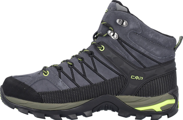 Черевики чоловічі CMP RIGEL MID TREKKING SHOES WP (3Q12947-30UR) Сірий 42 - зображення 2
