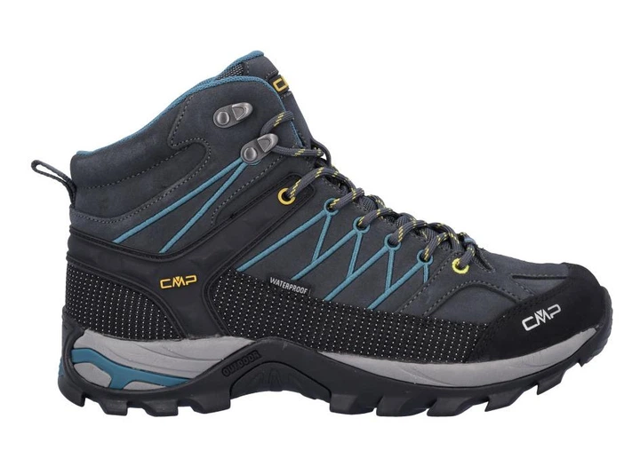 Ботинки мужские CMP Rigel Mid Trekking Shoe Wp (3Q12947-65UM) Серый 45 - изображение 2