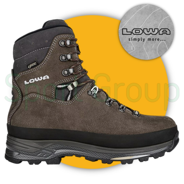 Зимові тактичні черевики Lowa Tibet Superwarm GTX Slate (210667-0997) коричневий UK 15/EU 51 - зображення 1