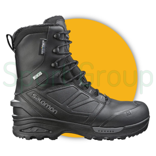 Ботинки тактические Salomon Toundra Forces CSWP (L40165000) Черный UK 8,5/EU 42,5 - изображение 2