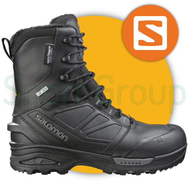 Ботинки тактические Salomon Toundra Forces CSWP (L40165000) Черный UK 6,5/EU 40 - изображение 1