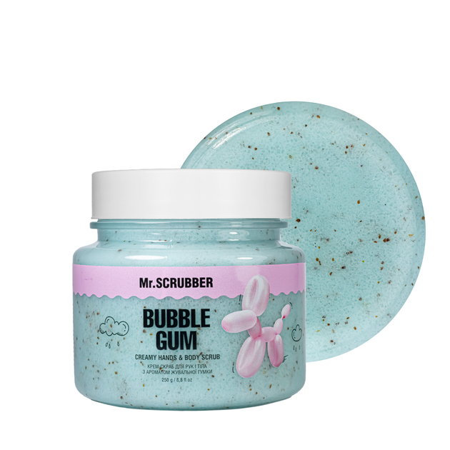 Крем-скраб для тела и рук с ароматом жвачки Mr.Scrubber Bubble Gum 250 г - изображение 2