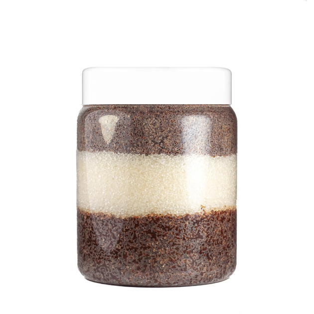 Скраб для обличчя та тіла Top Beauty Coconut in Chocolate з ароматом шоколаду та кокосовим маслом 250 мл - изображение 4