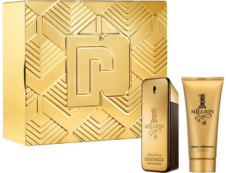 Zestaw dla mężczyzn Paco Rabanne 1 Million Woda toaletowa 100 ml + Żel pod prysznic 100 ml (3349668607907) - obraz 1