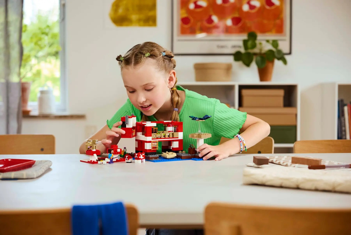 Конструктор LEGO Minecraft Грибний будинок 500 елементів (21270) - зображення 10