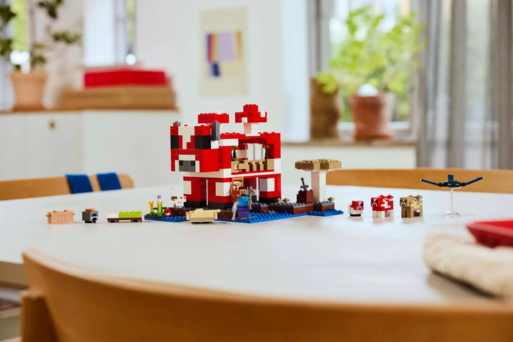 Конструктор LEGO Minecraft Грибний будинок 500 елементів (21270) - зображення 11
