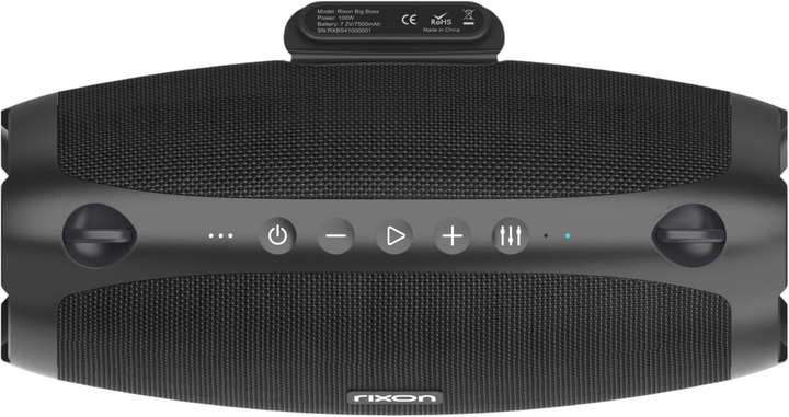 Портативная колонка Rixon BigBoss Black (RXBS410) - изображение 2