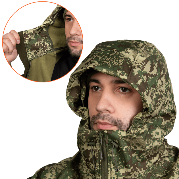 Комплект Stalker SoftShell Vent 2.0 Хижак НГУ (8596), 3XL - изображение 6