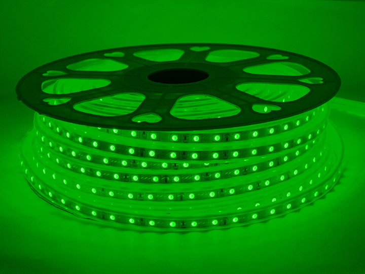 Світлодіодна стрічка 1 м AVT SMD5050 60 LED 15x6 мм 220В 5Вт IP65 RGB - Фото 4 Світлодіодна стрічка 1 м AVT SMD5050 60 LED 15x6 мм 220В 5Вт IP65 RGB - зображення 4