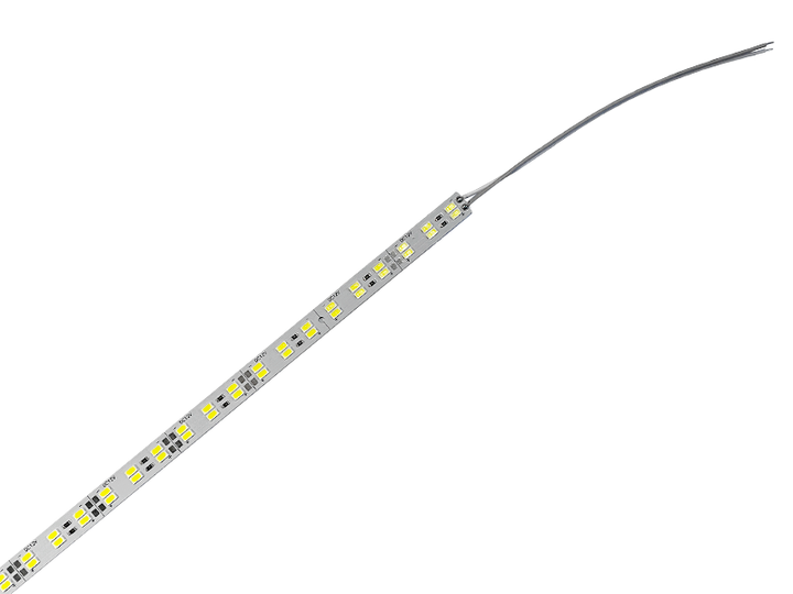 Світлодіодна лінійка самоклеюча SMD5630 144 LED 12В 24Вт IP20 7000-7500К 1000мм - зображення 3