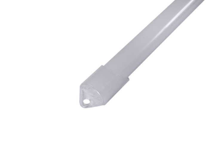 Світлодіодна лінійка SMD5730 65 LED 220В 8Вт IP44 900Лм 6000-6500K 600мм в матовому корпусі - зображення 4