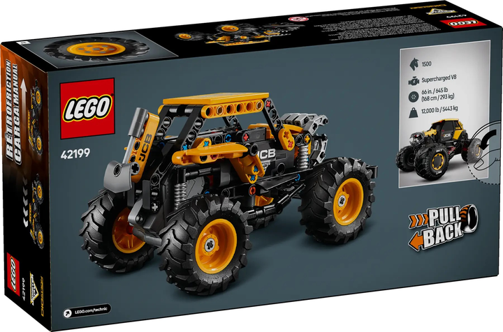 Конструктор LEGO Technic Monster Jam DIGatron 218 елементів (42199) - зображення 1