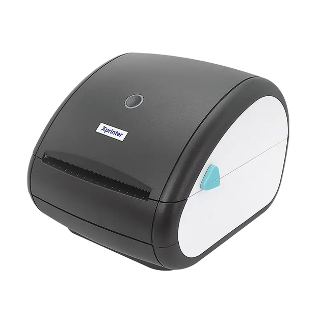 Термопринтер Xprinter XP-422B принтер этикеток, наклеек и штрих-кодов 108мм USB для маркировки Новой почты (XP480B, XP-DT422B, new XP-420B) - изображение 7