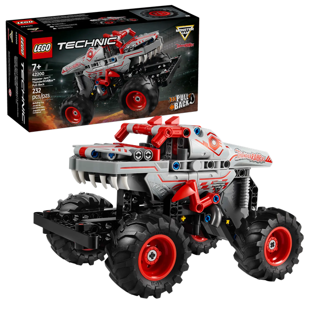 Конструктор LEGO Technic Monster Jam ThunderROARus з інерційним двигуном 232 елементи (42200) - зображення 2