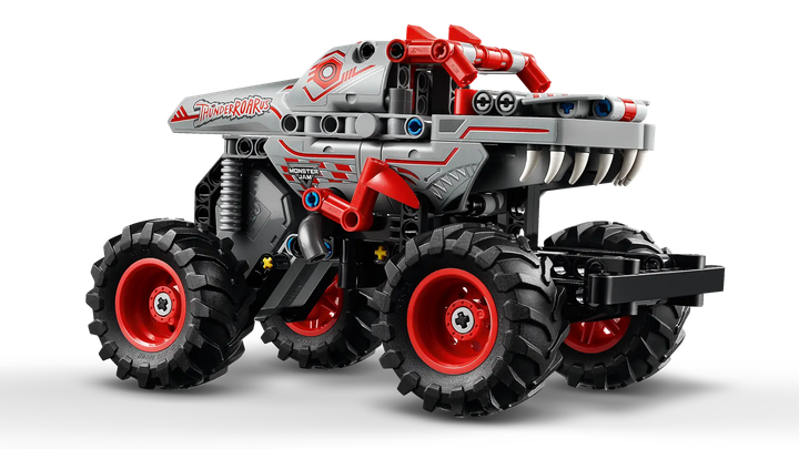 Zestaw klocków LEGO Technic Monster Jam ThunderROARus z napędem typu pull-back 232 elementy (42200) - obraz 6