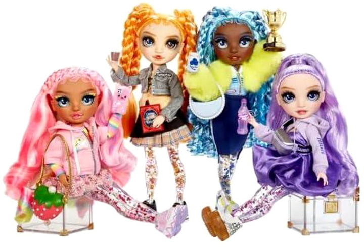 Lalka MGA Rainbow High Sparkle & Shine Fashion Clementine z akcesoriami (035051427803) - obraz 6