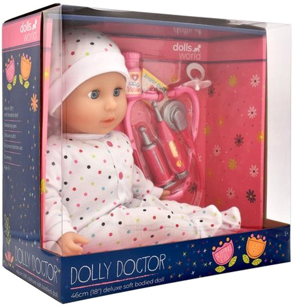 Лялька Dolls World Доллі Доктор висота 46 см (5018621785027) - зображення 1