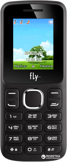 Мобильный телефон Fly FF179 Black – фото, отзывы, характеристики в ...