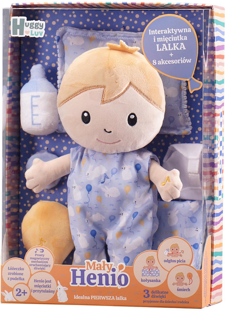 Lalka interaktywna TM Toys Huggy Luv z akcesoriami (5904754608008) - obraz 1