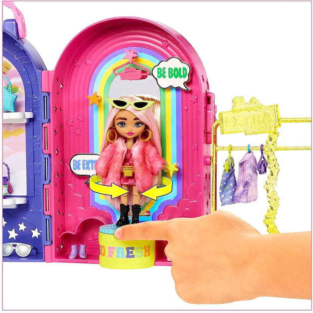 Лялька Mattel Barbie Extra mini boutique (194735072576) - зображення 4