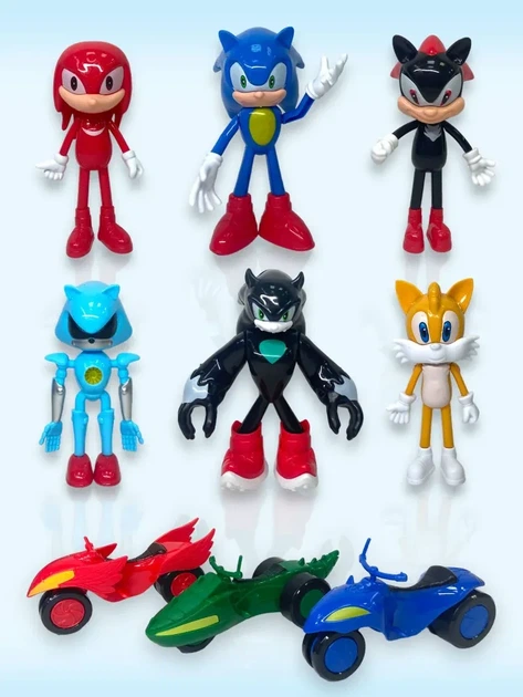 Игровой набор в коробке Фигурки Соник и друзья SONIC THE HEDGEHOG 4 - Фото 2 Игровой набор в коробке Фигурки Соник и друзья SONIC THE HEDGEHOG 4 - изображение 2