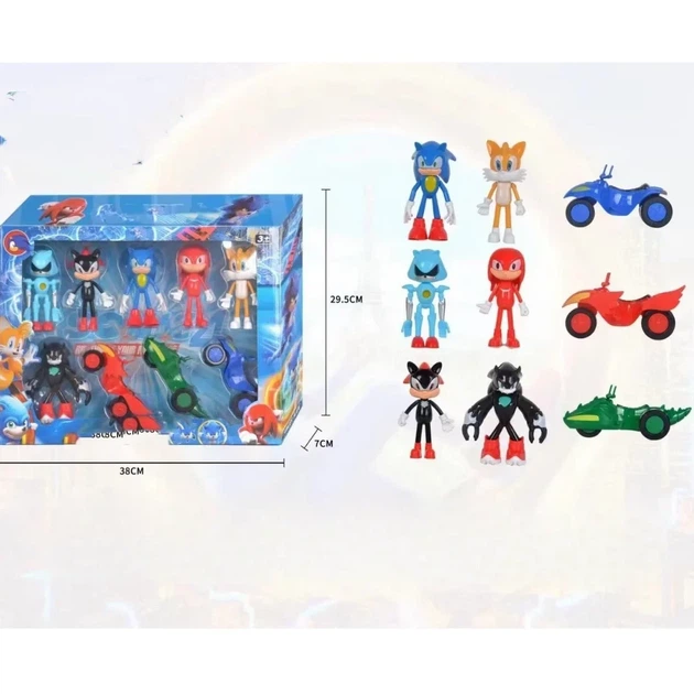 Игровой набор в коробке Фигурки Соник и друзья SONIC THE HEDGEHOG 4 - Фото 7 Игровой набор в коробке Фигурки Соник и друзья SONIC THE HEDGEHOG 4 - изображение 7