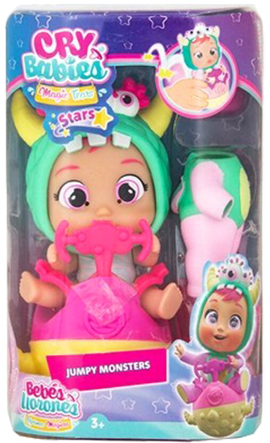 Lalka Tm Toys Cry Babies Stars Jumpy Monsters (8421134914698) - obraz 3