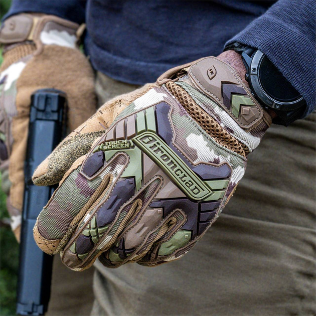 Рукавички Ironclad Exo Tactical Impact Camo L - зображення 2