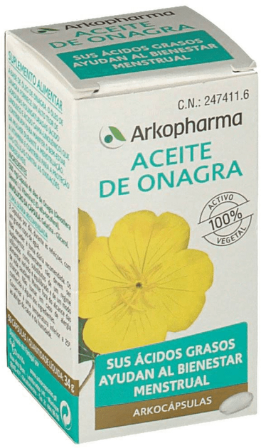 Naturalny suplement diety Arkopharma Evening Primrose Oil 50 kapsułek (3578836110608) - obraz 1