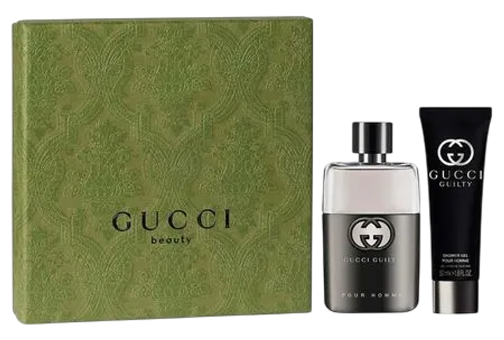 Zestaw męski Gucci Guilty Pour Homme Woda toaletowa 50 ml + Żel pod prysznic 50 ml (3616304957017) - obraz 1