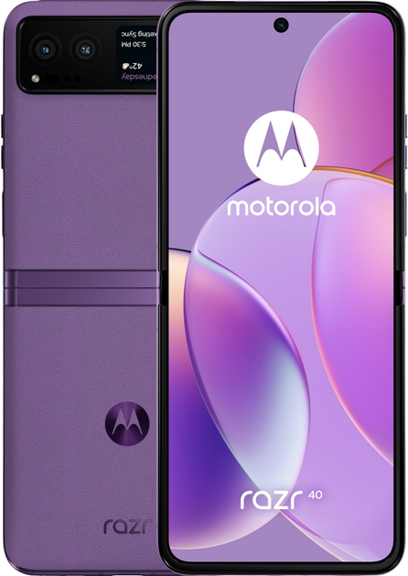 Smartfon Motorola Razr 40 8/256GB Summer Lilac (PAYA0036PL) - obraz 1