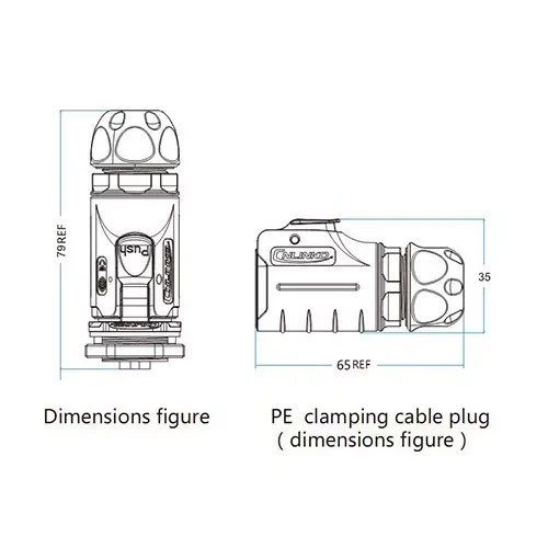 Штекер герметичный Cnlinko 4Pin LP-20-C04PE-01-022 - изображение 5