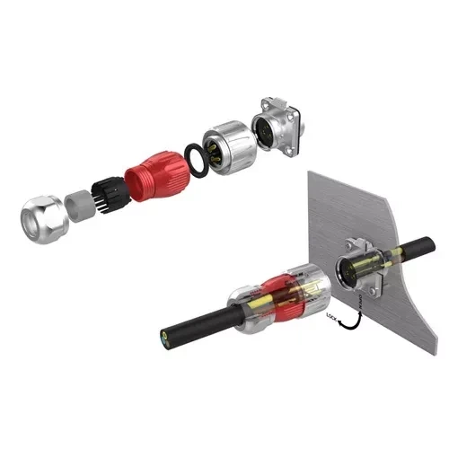 Штекер герметичний Cnlinko DH-24-C/RJ45/015/PE-43-001 - Фото 4 Штекер герметичний Cnlinko DH-24-C/RJ45/015/PE-43-001 - зображення 4