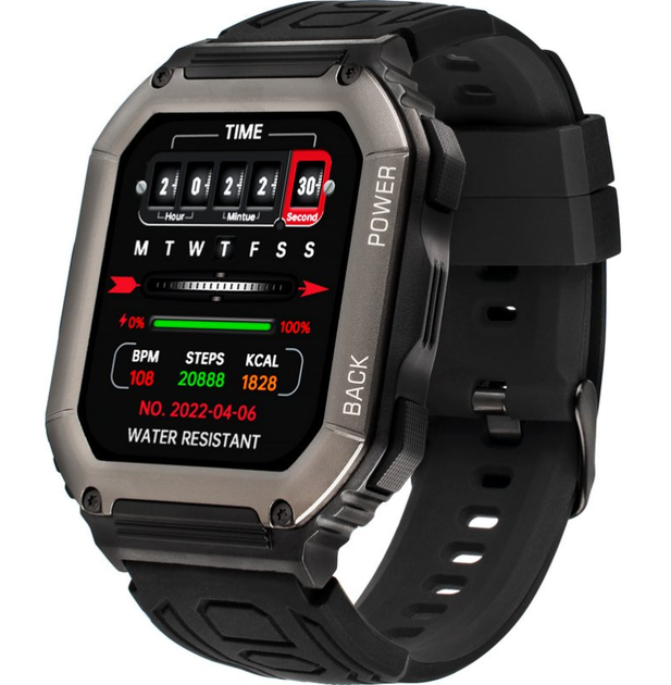 Смарт часы Gelius Tactical Navy GP-SW007 Black - изображение 2