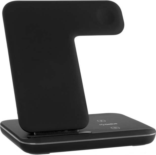 Бездротовий зарядний пристрій Gelius 3in1 15W GP-AWC01 Black - зображення 2