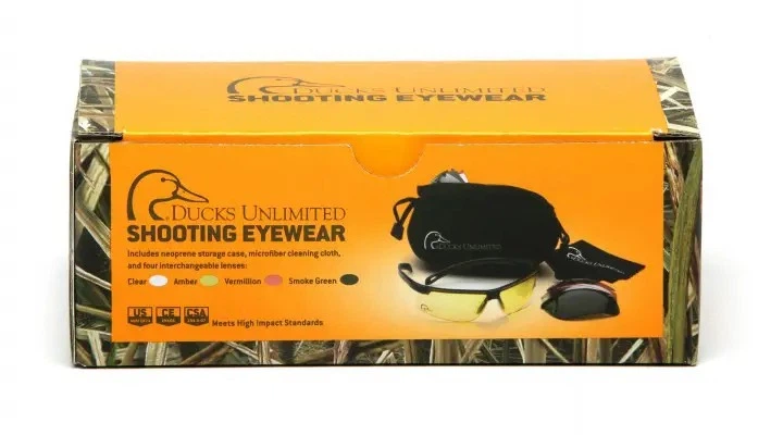 Очки защитные со сменными линзами Ducks Unlimited Ducab-2 shooting KIT Anti-Fog сменные линзы - изображение 7