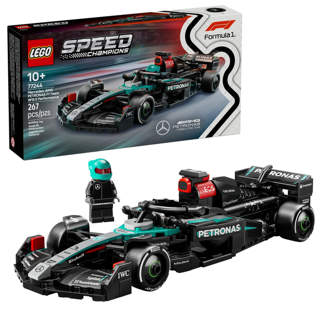 Конструктор LEGO Speed Champions Болід F1 Mercedes-AMG W15 267 елементів (77244) - зображення 2