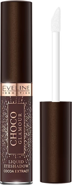 Cień do powiek w płynie Eveline Choco Glamour Cocoa Extract №05 matowy 6.5 ml (5903416058991) - obraz 1